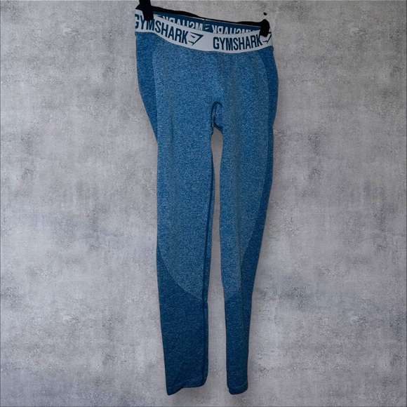 Gymshark Heathered Blue Women's‎ Jeggings - Picture 3 of 6